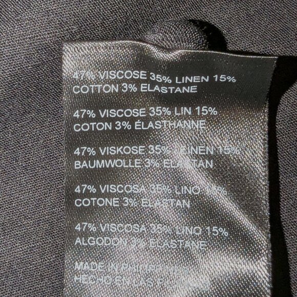 NWT Anthropologie | Cecily Fit & Flare Button Front Sweetheart Dress Black | XS - Picture 9 of 11